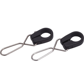 SeaDog Nylon Flagpole Pennant Mounts  Stainless Clips  Pair