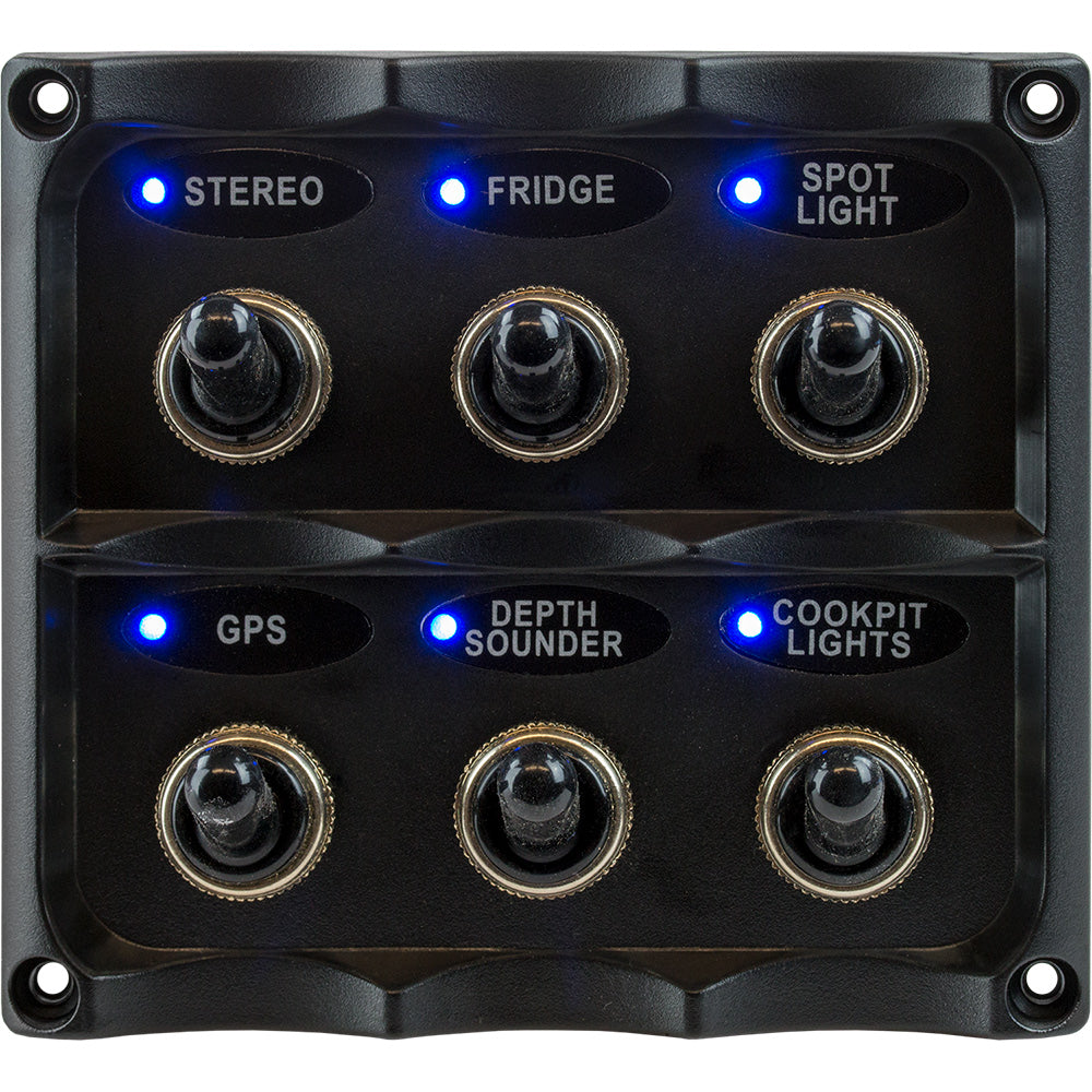 SeaDog Water Resistant Toggle Switch Panel