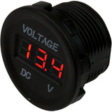 SeaDog Round Voltage Meter  6V30V