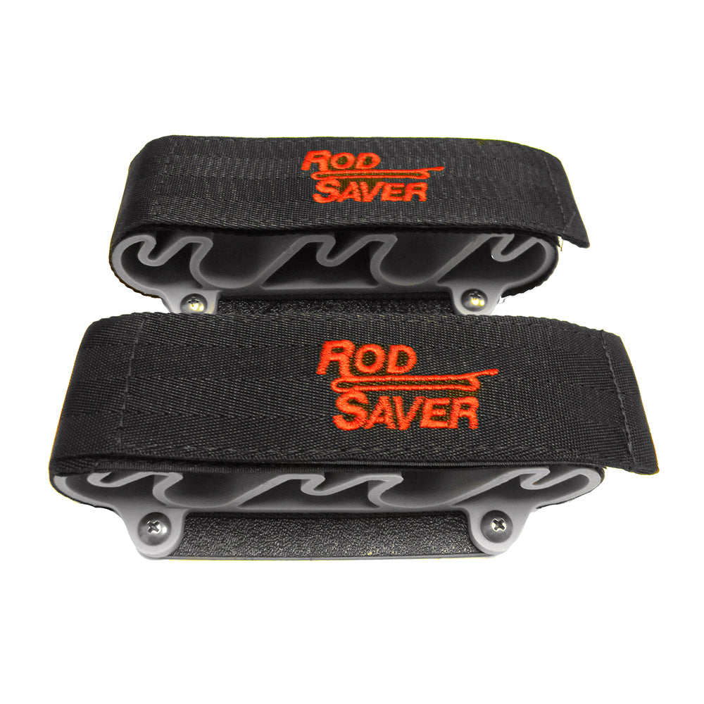 Rod Saver Portable Side Mount wDual Lock 4 Rod Holder