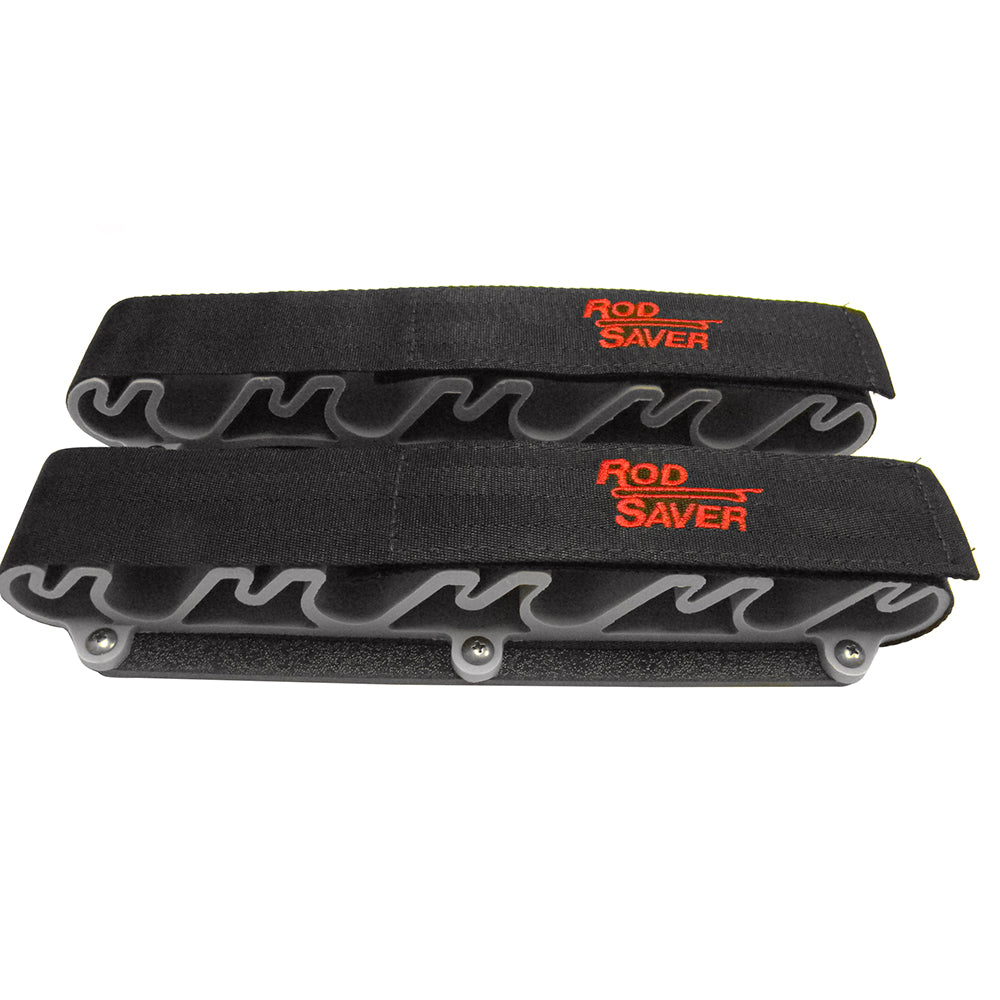 Rod Saver Portable Side Mount wDual Lock 8 Rod Holder