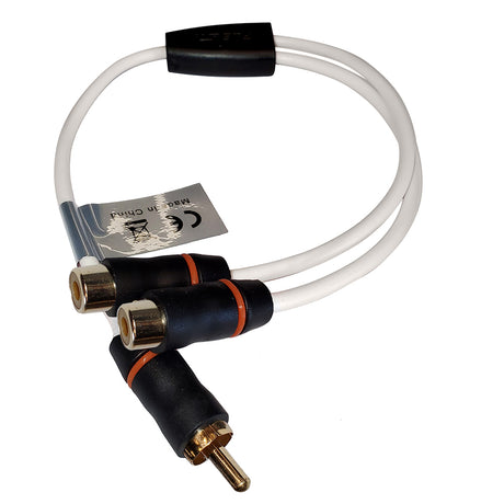 Fusion RCA Cable Splitter  1 Male to 2 Female  1