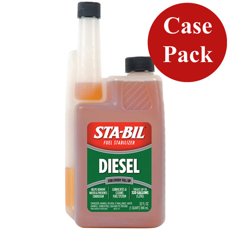 STABIL Diesel Formula Fuel Stabilizer  Performance Improver  32oz Case of 4