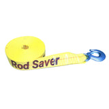 Rod Saver HeavyDuty Winch Strap Replacement  Yellow  2 x 30