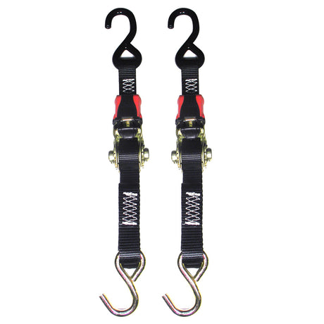 Rod Saver Rubber Ratchet TieDown  1 x 4  Pair