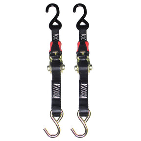 Rod Saver Rubber Ratchet TieDown  1 x 6  Pair