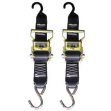 Rod Saver HeavyDuty Ratchet Trailer TieDown  2 x 3  Pair
