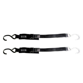 Rod Saver Stainless Steel Quick Release Transom TieDown  1 x 2  Pair