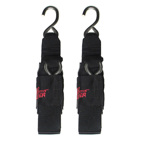 Rod Saver Deluxe Stainless Steel Transom TieDown  2 x 3  Pair