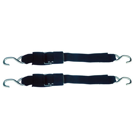 Rod Saver Stainless Steel Quick Release Transom TieDown  2 x 4  Pair