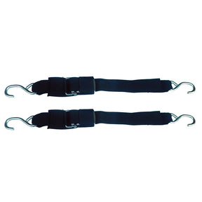 Rod Saver Stainless Steel Quick Release Transom TieDown  2 x 6  Pair