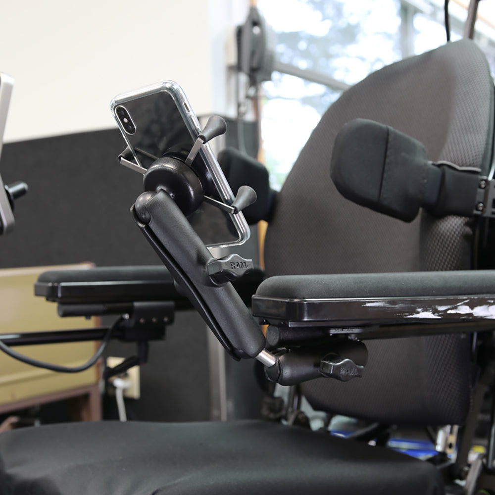 RAM Mount XGrip Phone Mount fWheelchair Armrests
