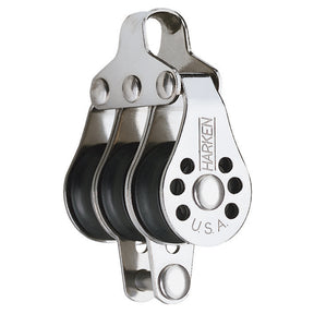 Harken 22mm Triple Micro Block wBecket Fishing