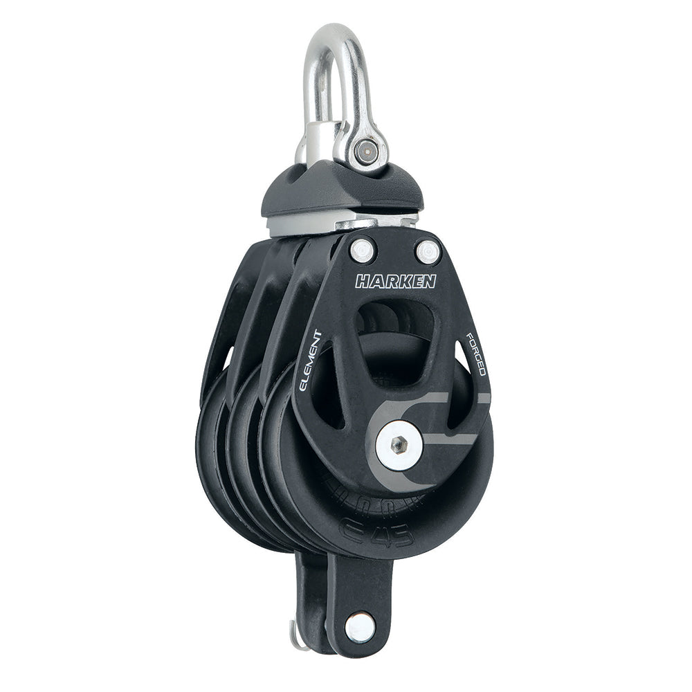 Harken 45mm Triple Element Block w Swivel  Becket