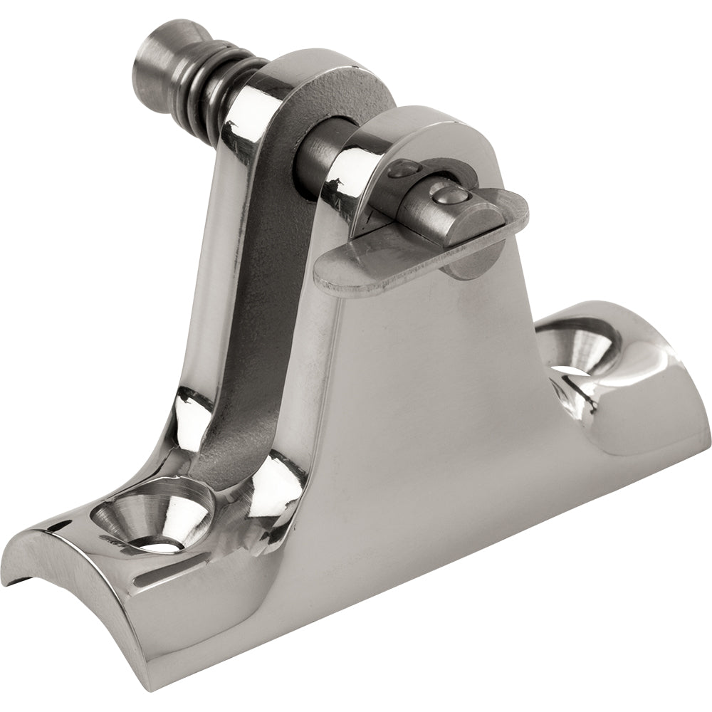SeaDog Stainless Steel 90 Concave Base Deck Hinge  Removable Pin