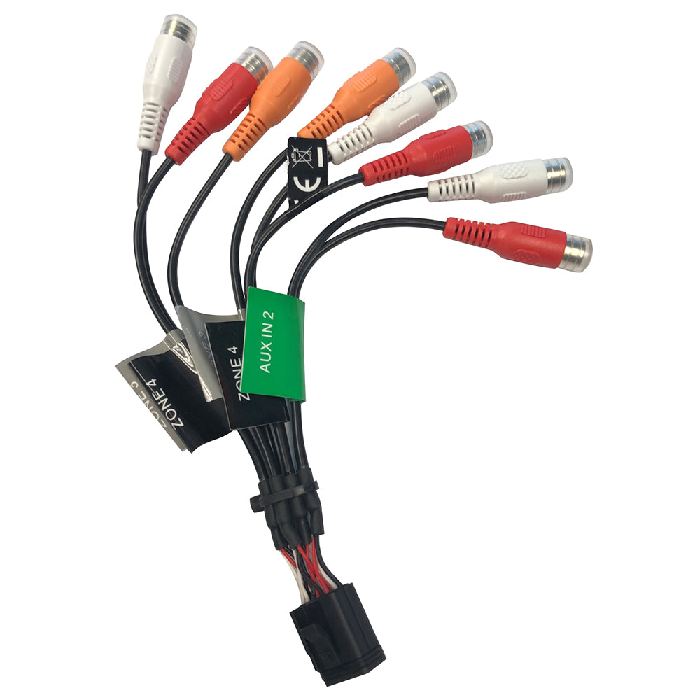 Fusion Wire Harness f MSRA770 Stereo  Zone 3  4 E PortRCA