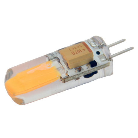 Lunasea Natural White G4 Bulb 2W 1030VDC Bottom Pin Silicon            Encapsulated