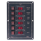 SeaDog Aluminum Switch Panel Vertical  6 Switch