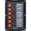 SeaDog Splash Guard Switch Panel Vertical  6 Switch
