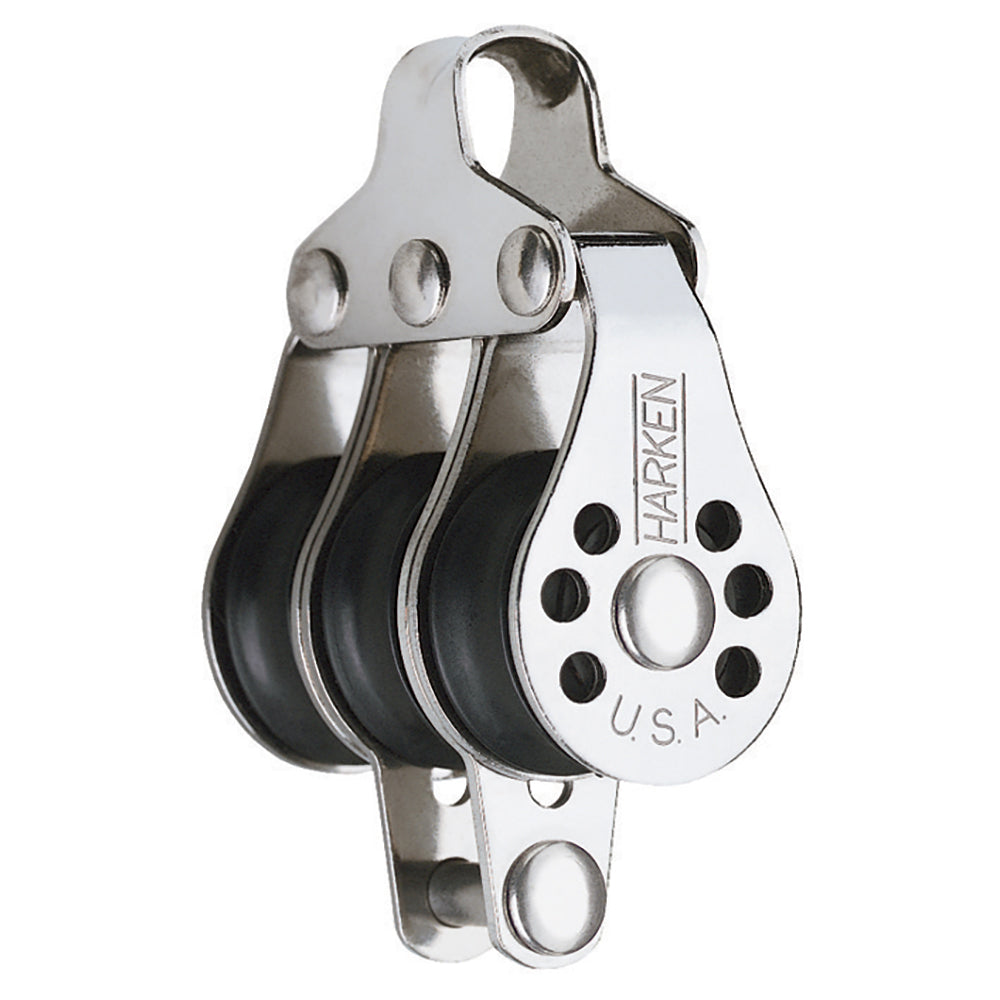 Harken 22mm Triple Micro Block wBecket