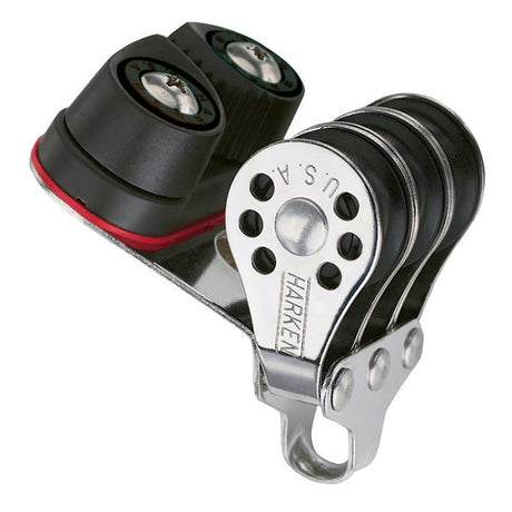 Harken 22mm Triple Micro Block wCam Cleat
