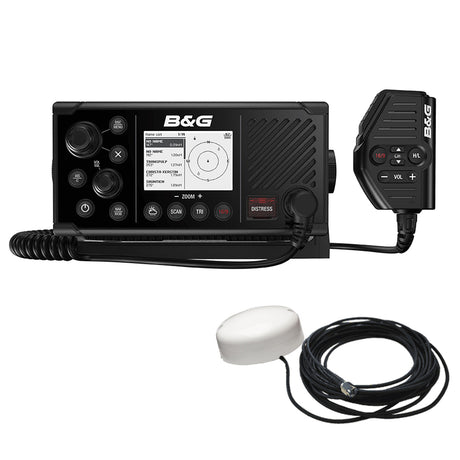 BG V60B VHF Marine Radio wDSC AIS Receive  Transmit  GPS500 GPS Antenna