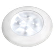 Hella Marine Courtesy Light  Warm White wWhite Rim