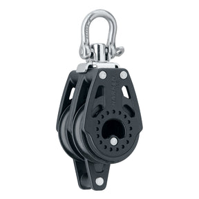 Harken 40mm Carbo Air Double Swivel Block wBecket