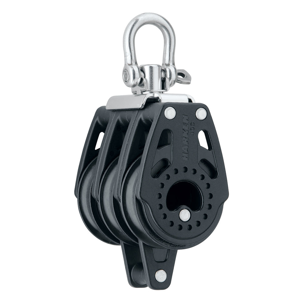 Harken 40mm Carbo Air Triple Swivel Block wBecket