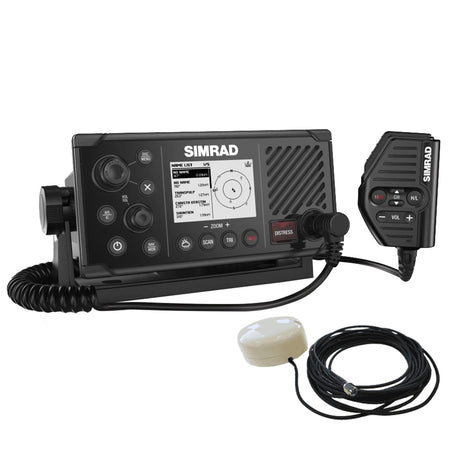 Simrad RS40B VHF Radio wClass B AIS Transceiver  GPS500 Antenna