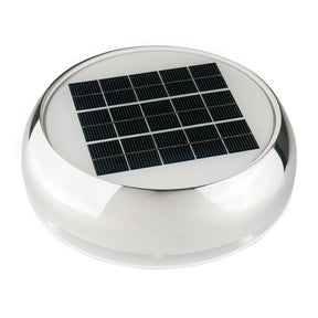 Marinco 4 DayNight Solar Vent  Stainless Steel