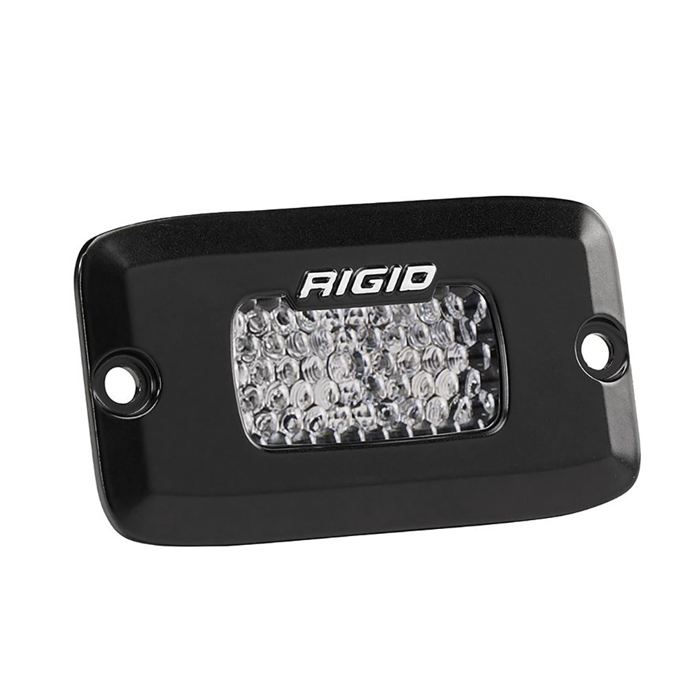 RIGID Industries SRM Series Pro Diffused Flush Mount  Black