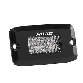 RIGID Industries SRM Series Pro Diffused Flush Mount  Black