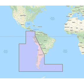 Furuno South America West Coast  Costa Rica to Chile to Falklands Vector Charts  Unlock Code