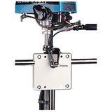 SeaDog Poly Rail Mount Motor Bracket  White