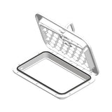 SeaDog Triple Lock Rectangular Marine Hatch  10 x 14  White