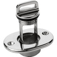 SeaDog Oblong Captive Garboard Drain  Plug  316 Stainless Steel