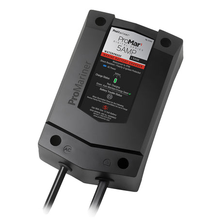 ProMariner ProMar1 DS Digital  5 Amp  1 Bank Charger