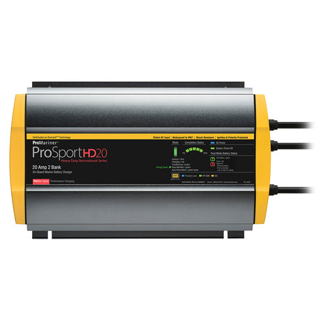 ProMariner ProSportHD 20 Gen 4  20 Amp  2 Bank Battery Charger