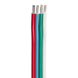 Ancor Flat Ribbon Bonded RGB Cable 164 AWG  Red Light Blue Green  White  100