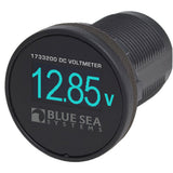Blue Sea 1733200 Mini OLED Voltmeter  Blue