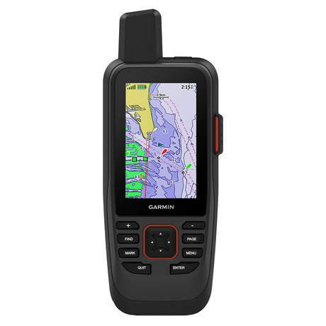 Garmin GPSMAP 86sci Handheld winReach  BlueChart g3 Coastal Charts