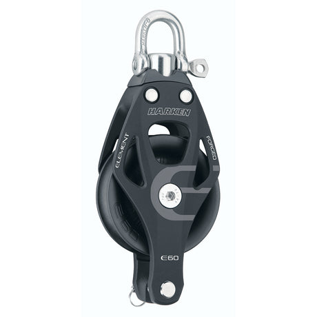Harken 60mm Single Aluminum Element Block wSwivel  Becket