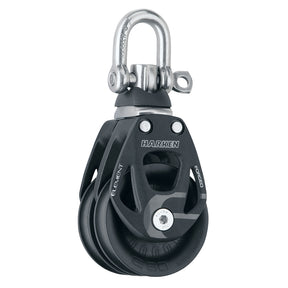 Harken 60mm Double Aluminum Element Block wSwivel