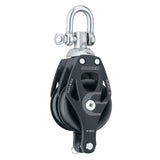 Harken 60mm Double Aluminum Element Block wSwivel  Becket