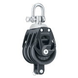 Harken 60mm Triple Aluminum Element Block wSwivel  Becket