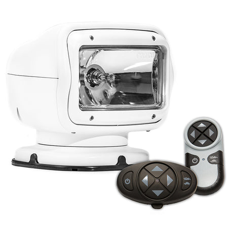 Golight Radioray GT Series Permanent Mount  White Halogen  Wireless Handheld  Wireless Dash Mount Remotes 2007GT