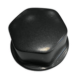 Schmitt Marine Faux Center Nut Black w12  58 M12 Base fCast Steering Wheels