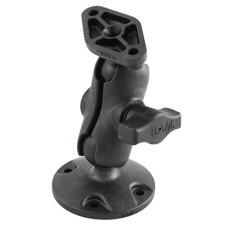 RAM Mount RAM HighStrength Composite DrillDown Mount wDiamond Plate