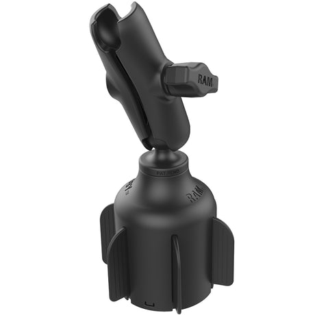 RAM Mount Stubby Cup Holder Mount wDouble Socket Arm